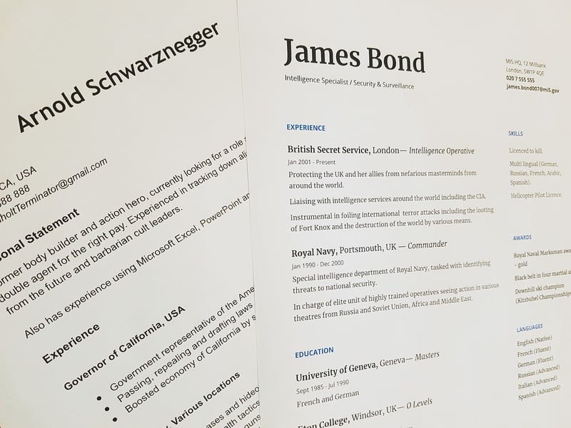 Resume Tips